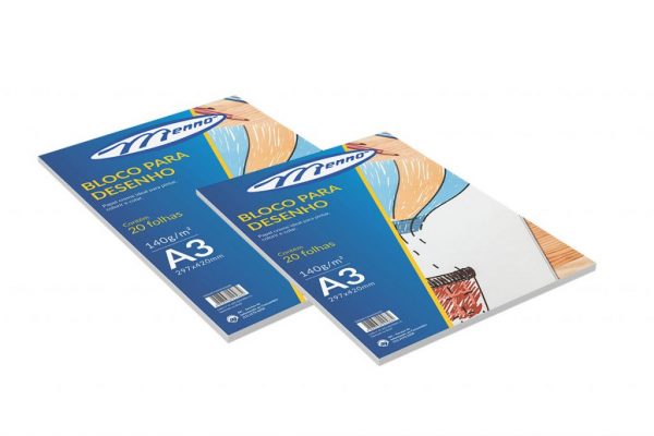 BLOCO PARA DESENHO A3 140g/m²
