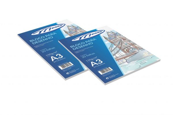 BLOCO PARA DESENHO A3 150g/m²