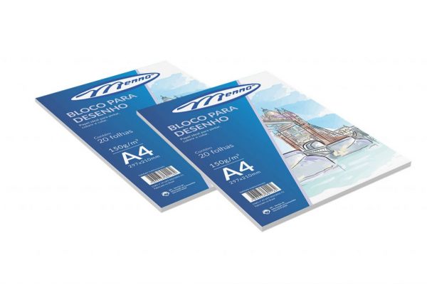 BLOCO PARA DESENHO A4 150g/m²