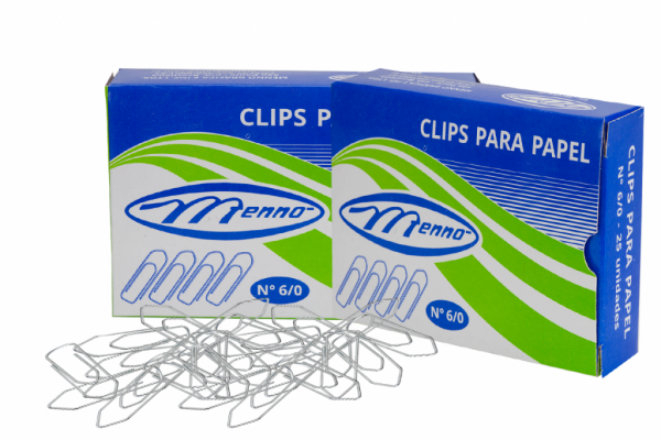 CLIPS PARA PAPEL Nº 6/0
