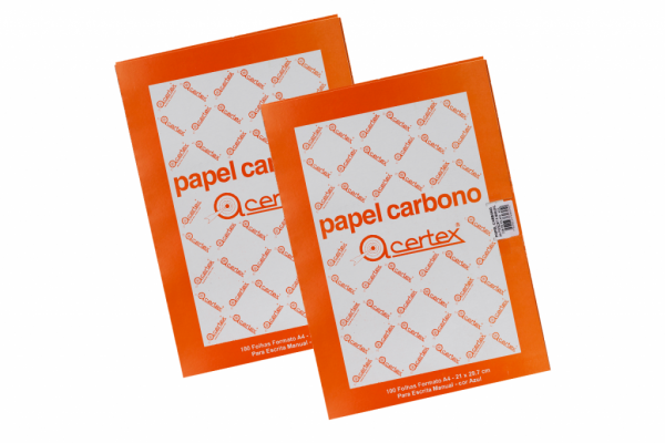PAPEL CARBONO A4 PARA ESCRITA MANUAL