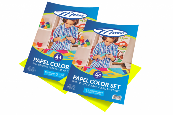 PAPEL COLOR SET A4